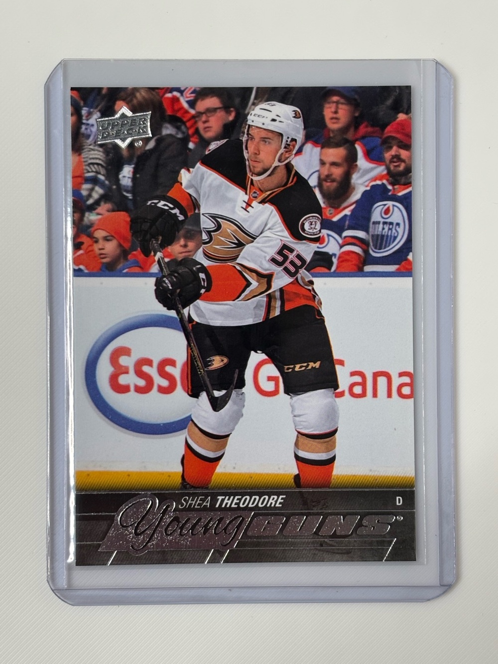 Shea Theodore 2015-16 Upper Deck Young Guns Rookie RC #495 Anaheim Ducks